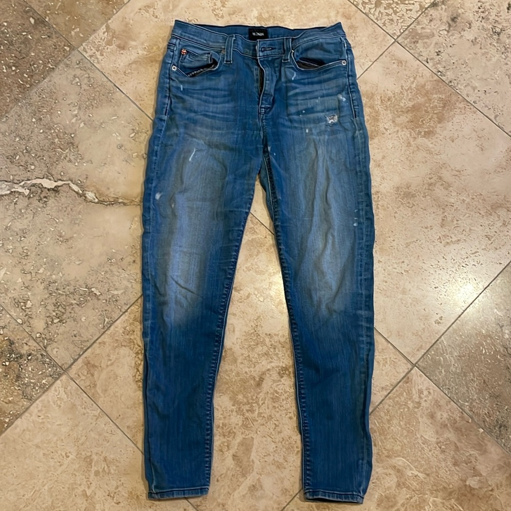 Stretchy jeans made by Hudson size 29